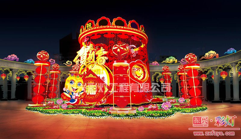 民俗灯会制作
