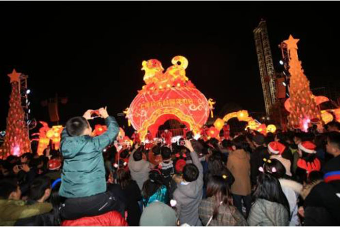 上海欢乐谷跨年灯会