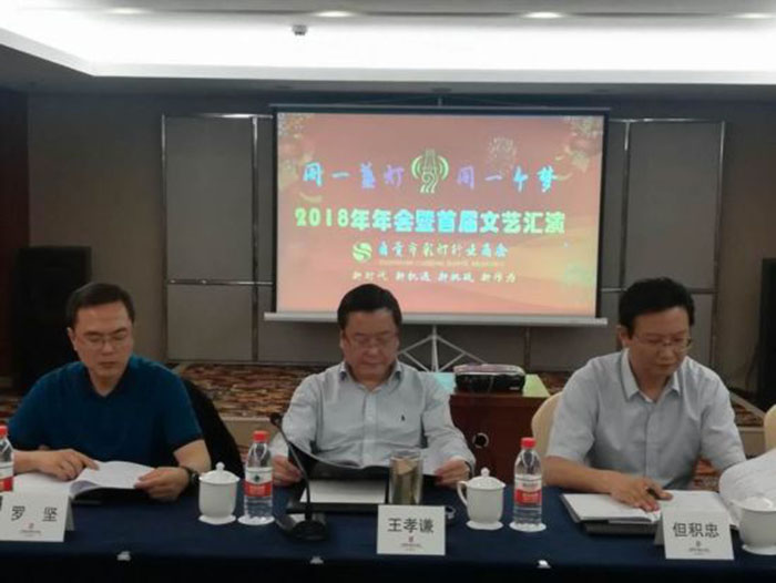 促进彩灯产业集群化发展