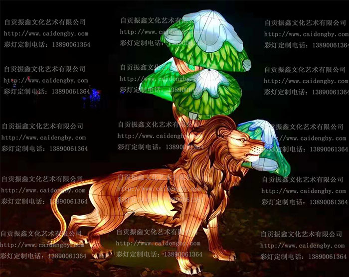小型动物彩灯