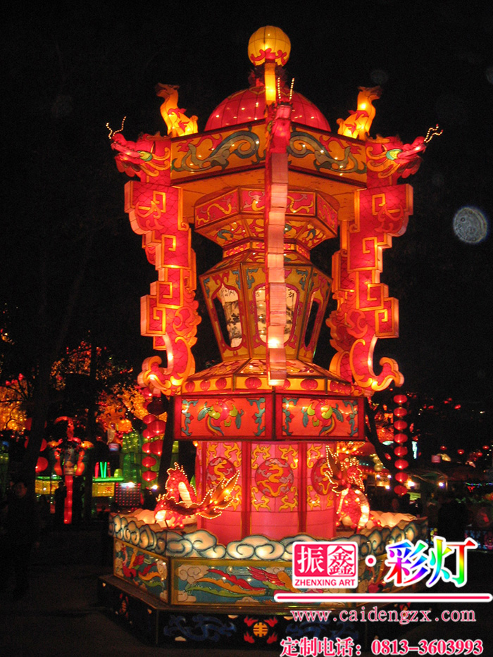 自贡花灯公司的大型宫灯