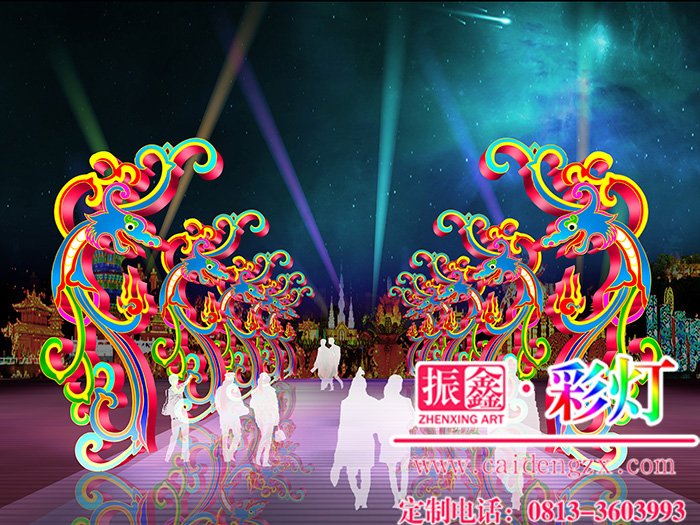 花灯设计制作——迎宾廊